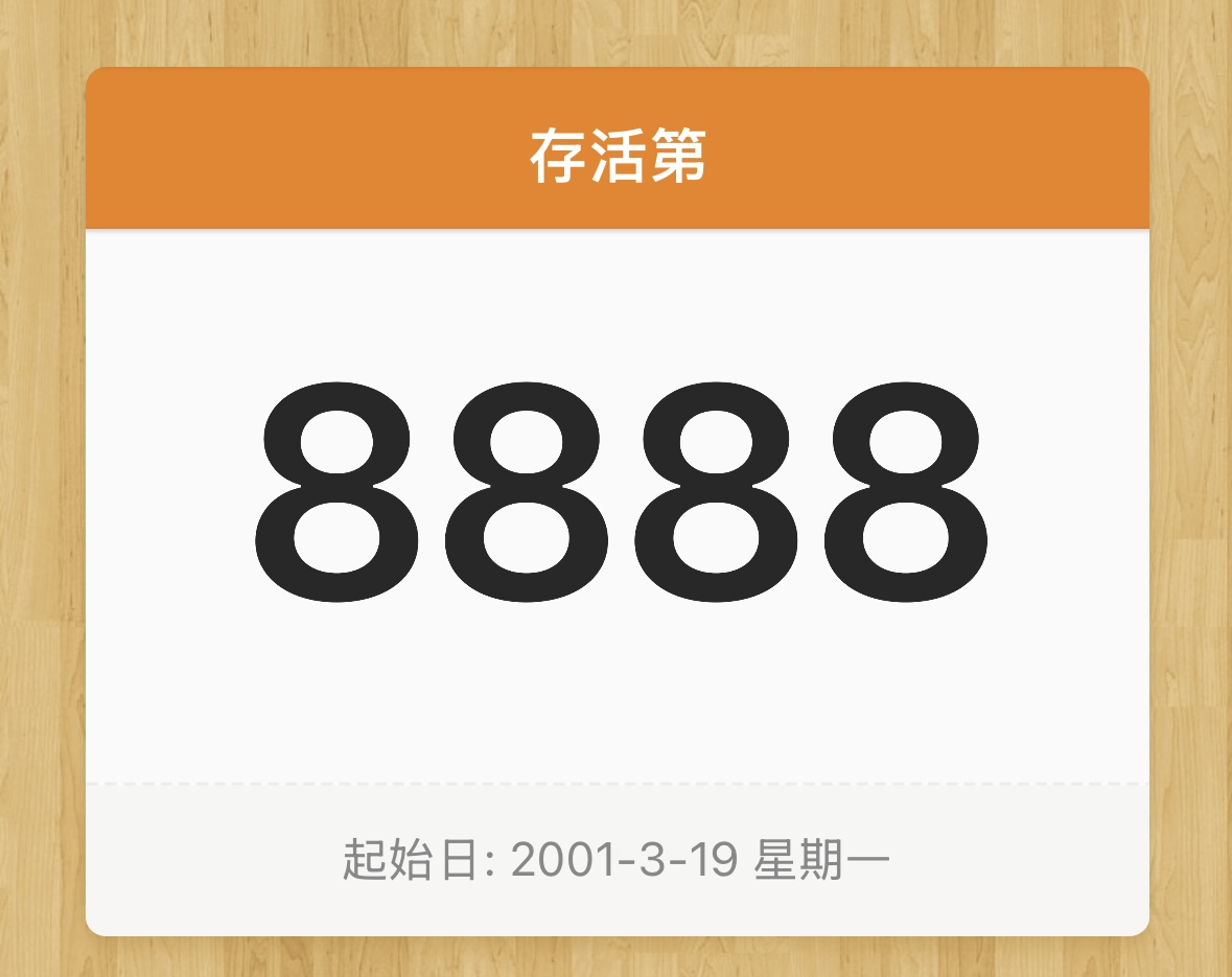 Day 8888